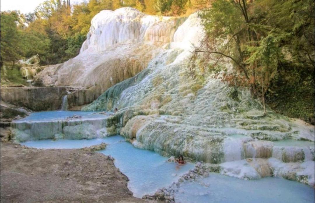 La Casa Di Golia Villa Bagni San Filippo Eksteriør billede